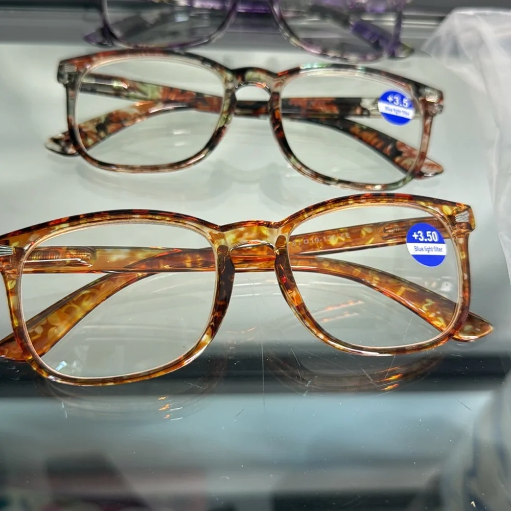 Lot of Three 3.50 CE lightly Tinted Reader Eyeglasses